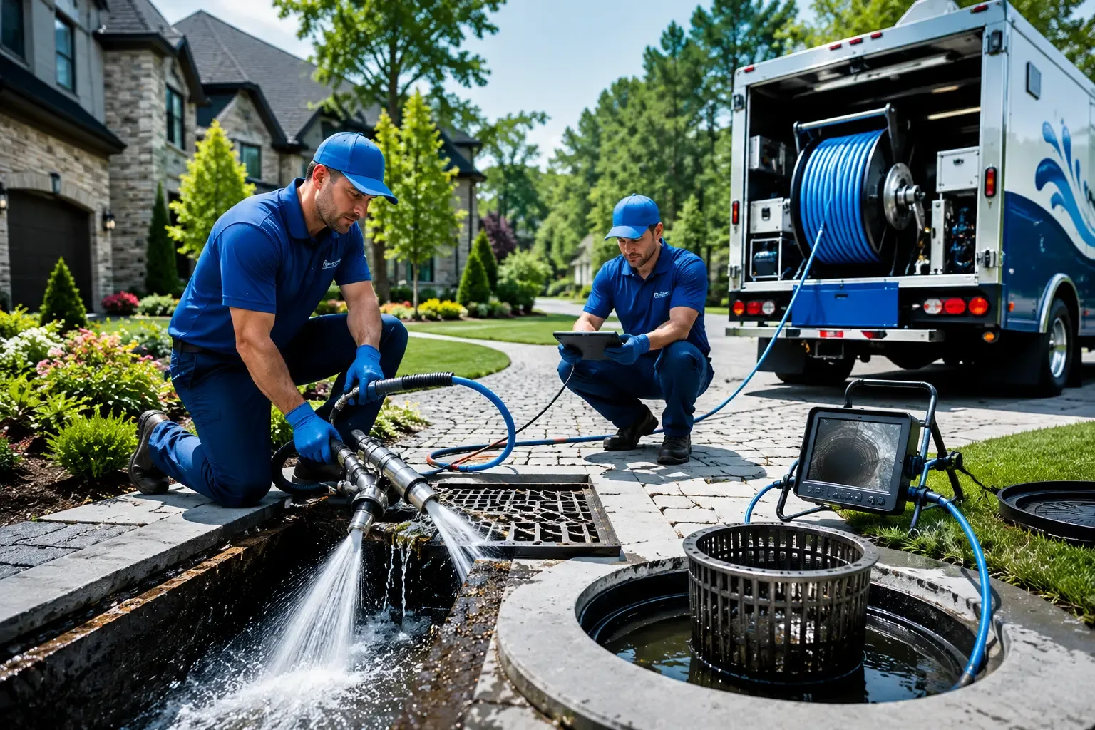 Local outdoor drain cleaning professionals in Pine Hill, AL